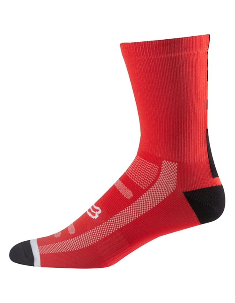 CALCETINES FOX 8" LOGO TRAIL SOCK ROJO