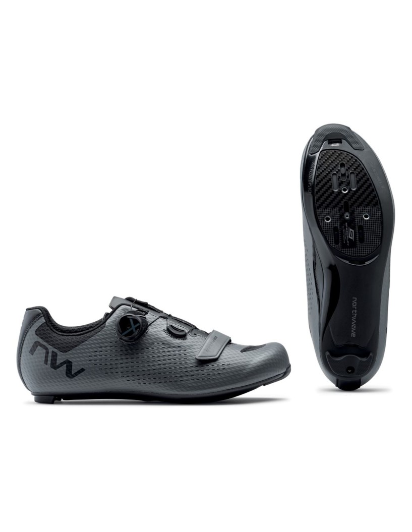 ZAPATILLAS NORTHWAVE STORM CARBON 2 ROAD ANTRACITA