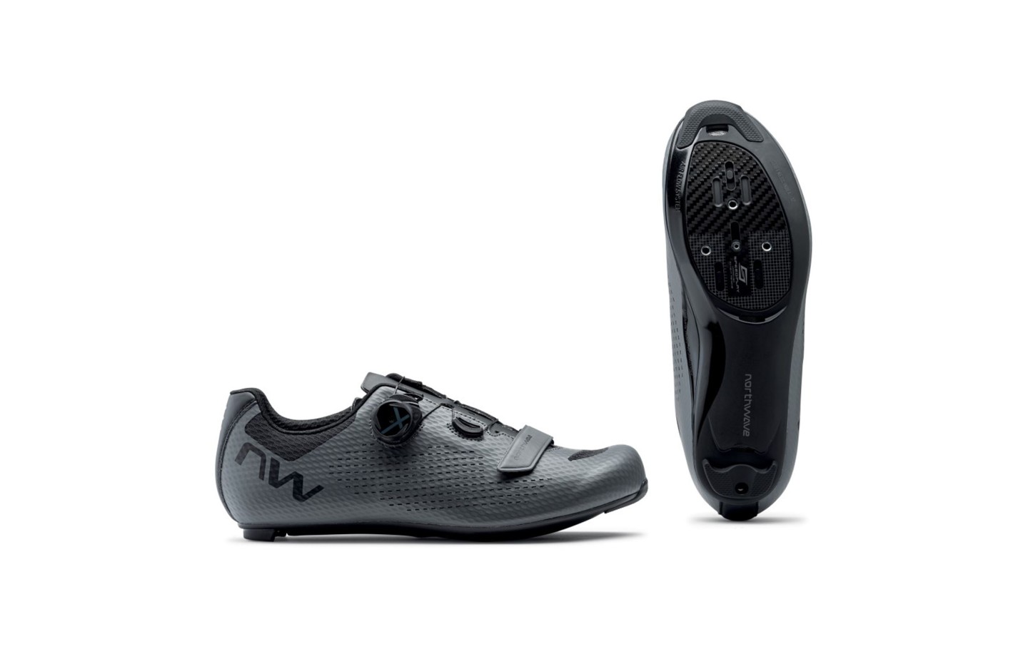 ZAPATILLAS NORTHWAVE STORM CARBON 2 ROAD ANTRACITA