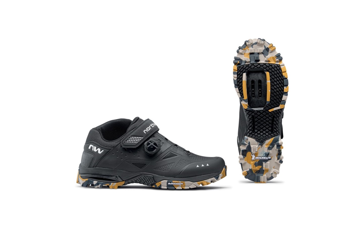 ZAPATILLAS NORTHWAVE ENDURO MID NEGRO CAMU MTB-AM