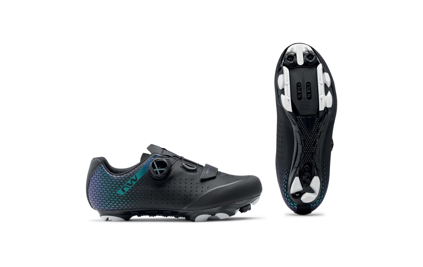ZAPATILLAS NORTHWAVE ORIGIN PLUS 2 WOMAN NEGRO-IRIDESCENT