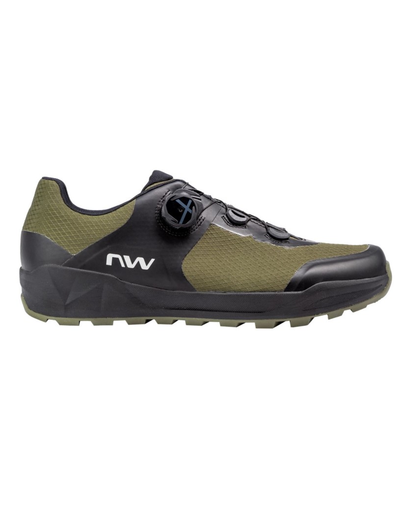 ZAPATILLAS NORTHWAVE CORSAIR 2 VERDE FOREST-NEGRO