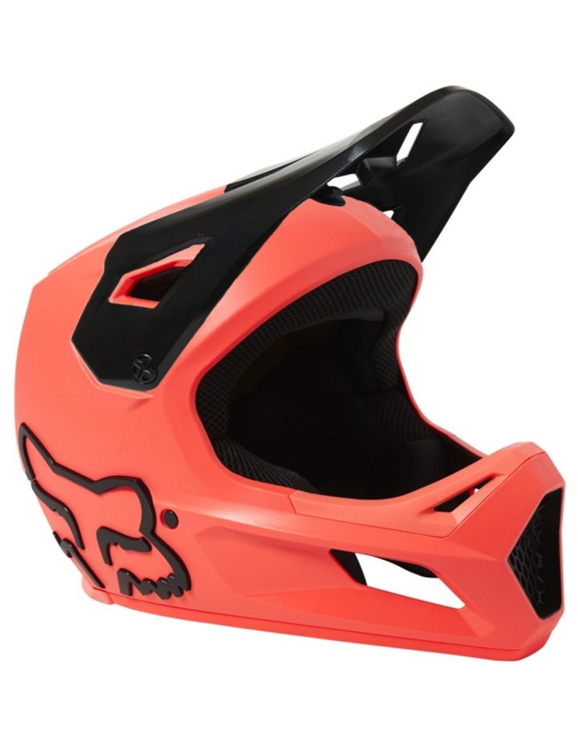 CASCO FOX RAMPAGE NARANJA NEGRO