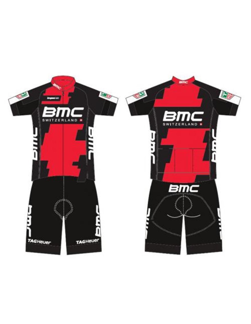 TRAJE BMC MAILLOT Y COLOTTE