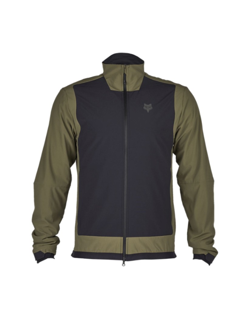 CHAQUETA FOX DEFEND FIRE ALPHA VERDE OLIVA