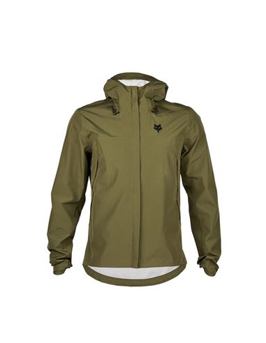 CHAQUETA IMPERMEABLE FOX RANGER 2L VERDE OLIVA