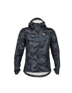 CHAQUETA IMPERMEABLE FOX RANGER 2L CAMUFLAJE NEGRO 2