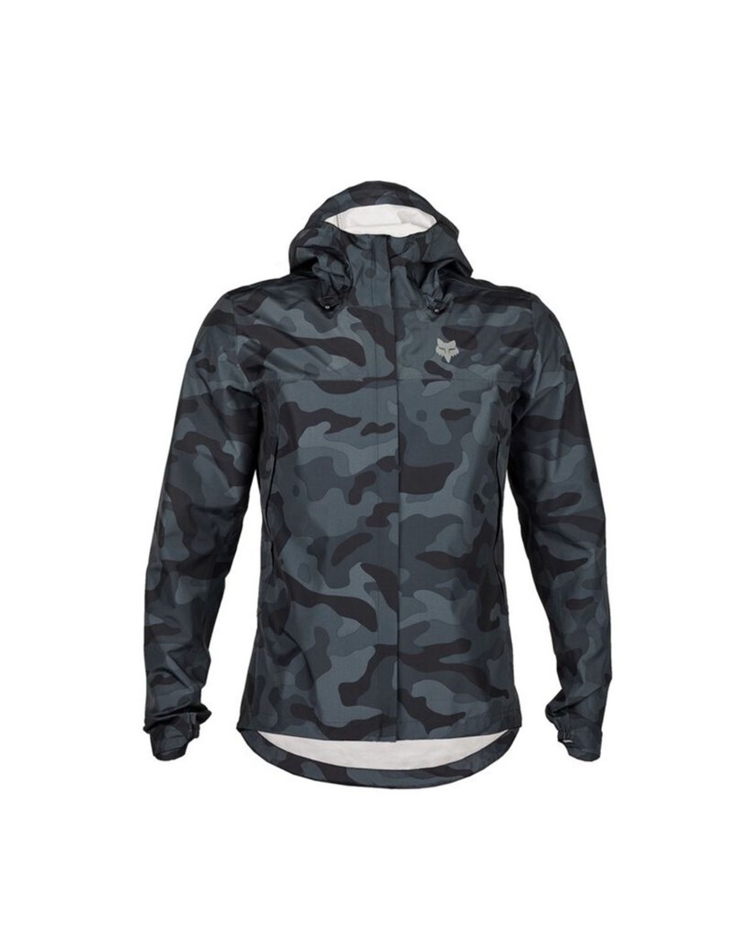 CHAQUETA IMPERMEABLE FOX RANGER 2L CAMUFLAJE NEGRO