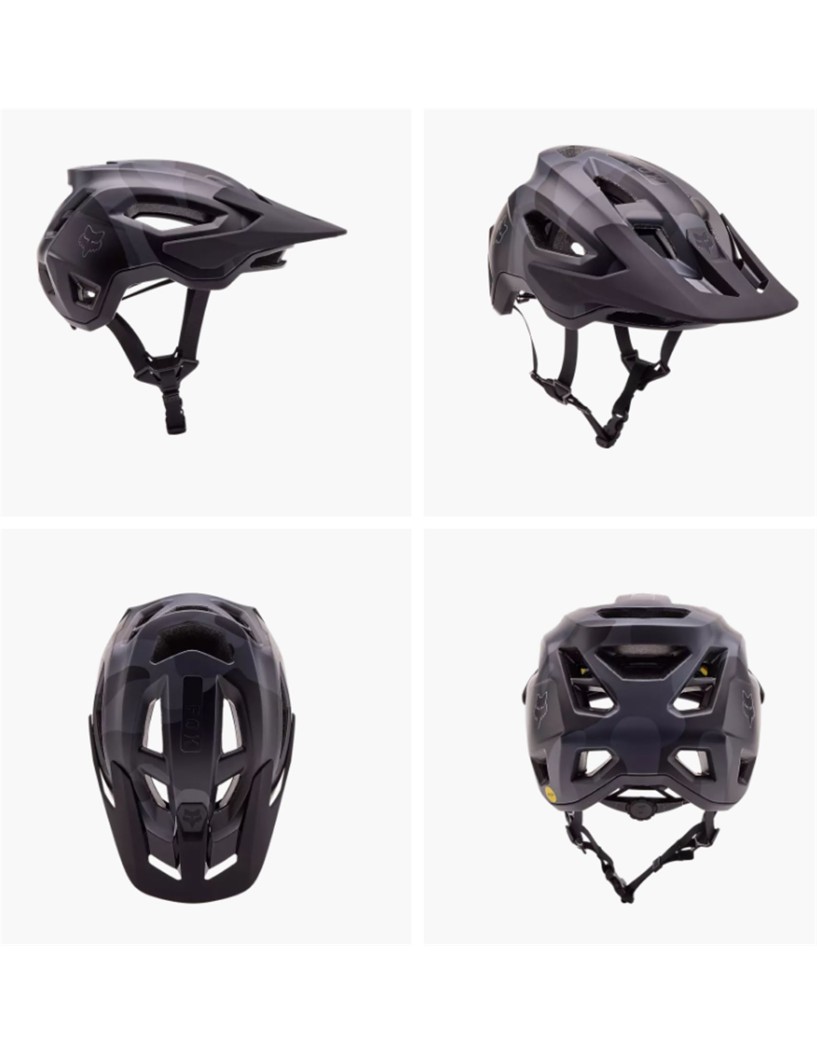 CASCO FOX SPEEDFRAME CAMO NEGRO