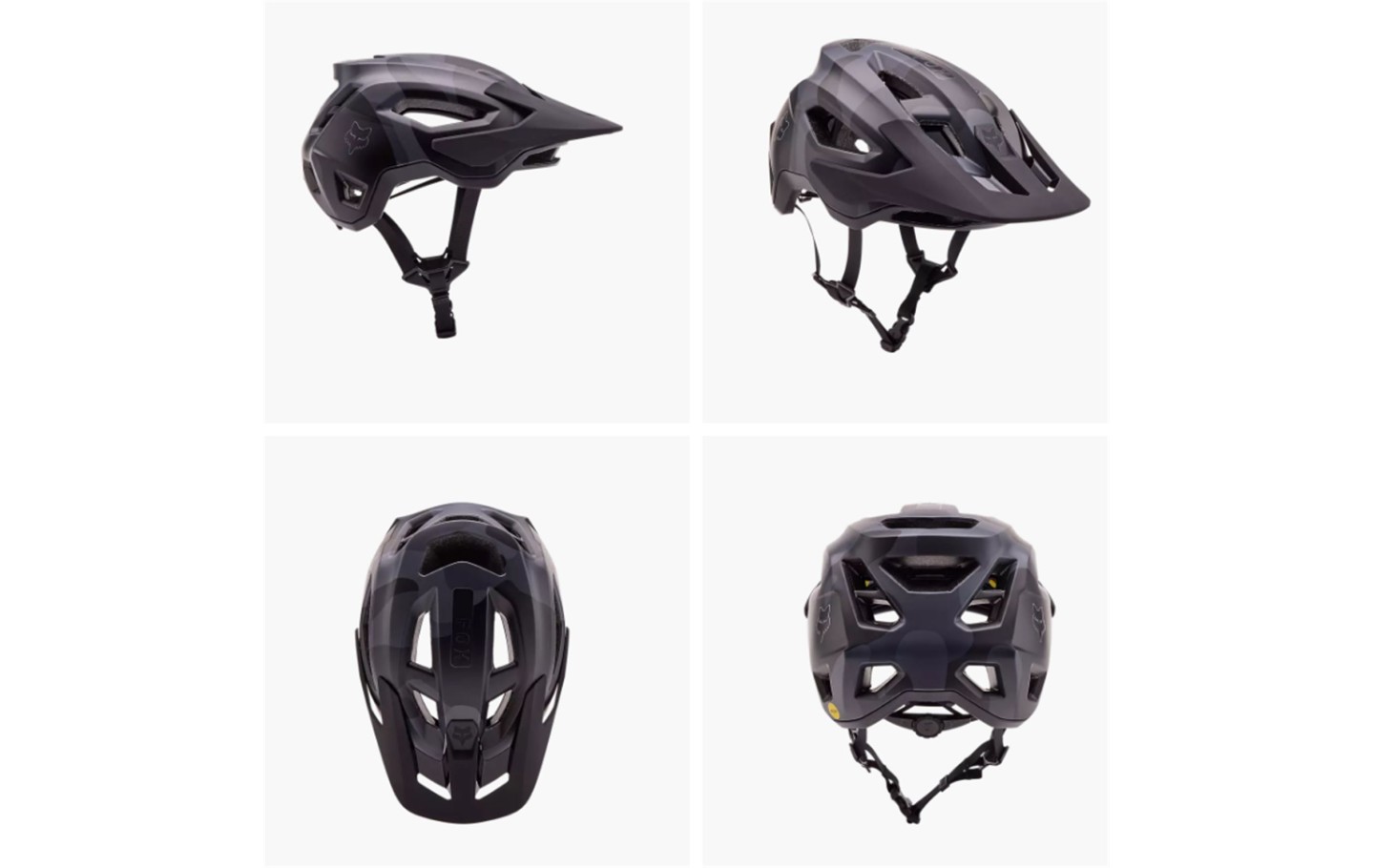 CASCO FOX SPEEDFRAME CAMO NEGRO