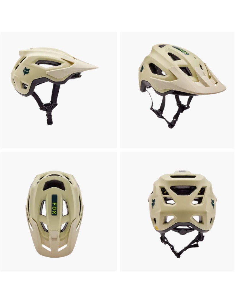 CASCO FOX SPEEDFRAME  VERDE CACTUS