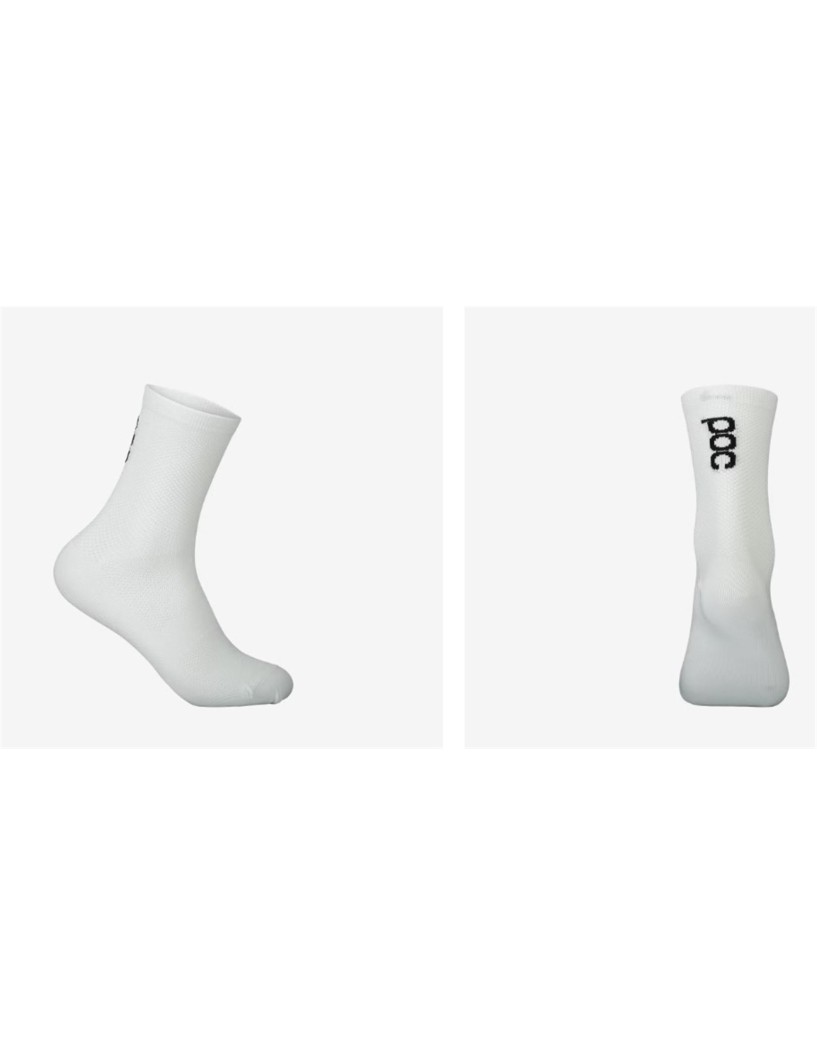 CALCETINES POC SEIZE SOCK SHORT BLANCO