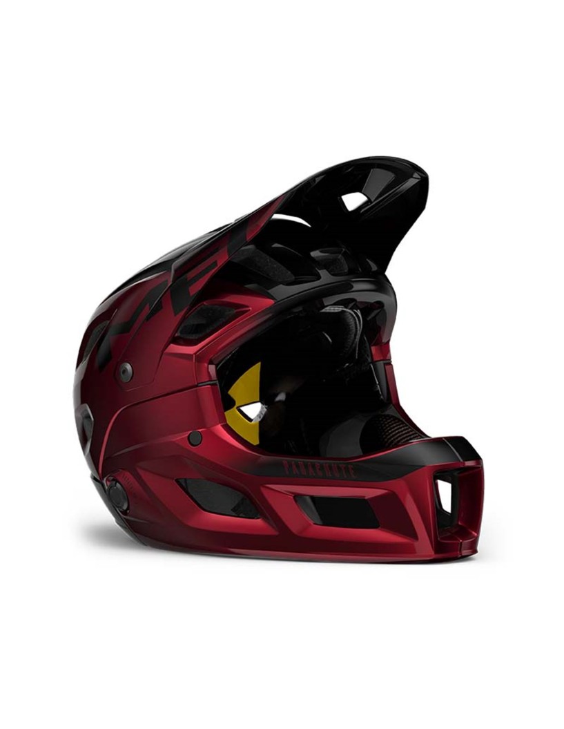 CASCO MET PARACHUTE MCR MIPS ROJO/NEGRO METALICO BRILL