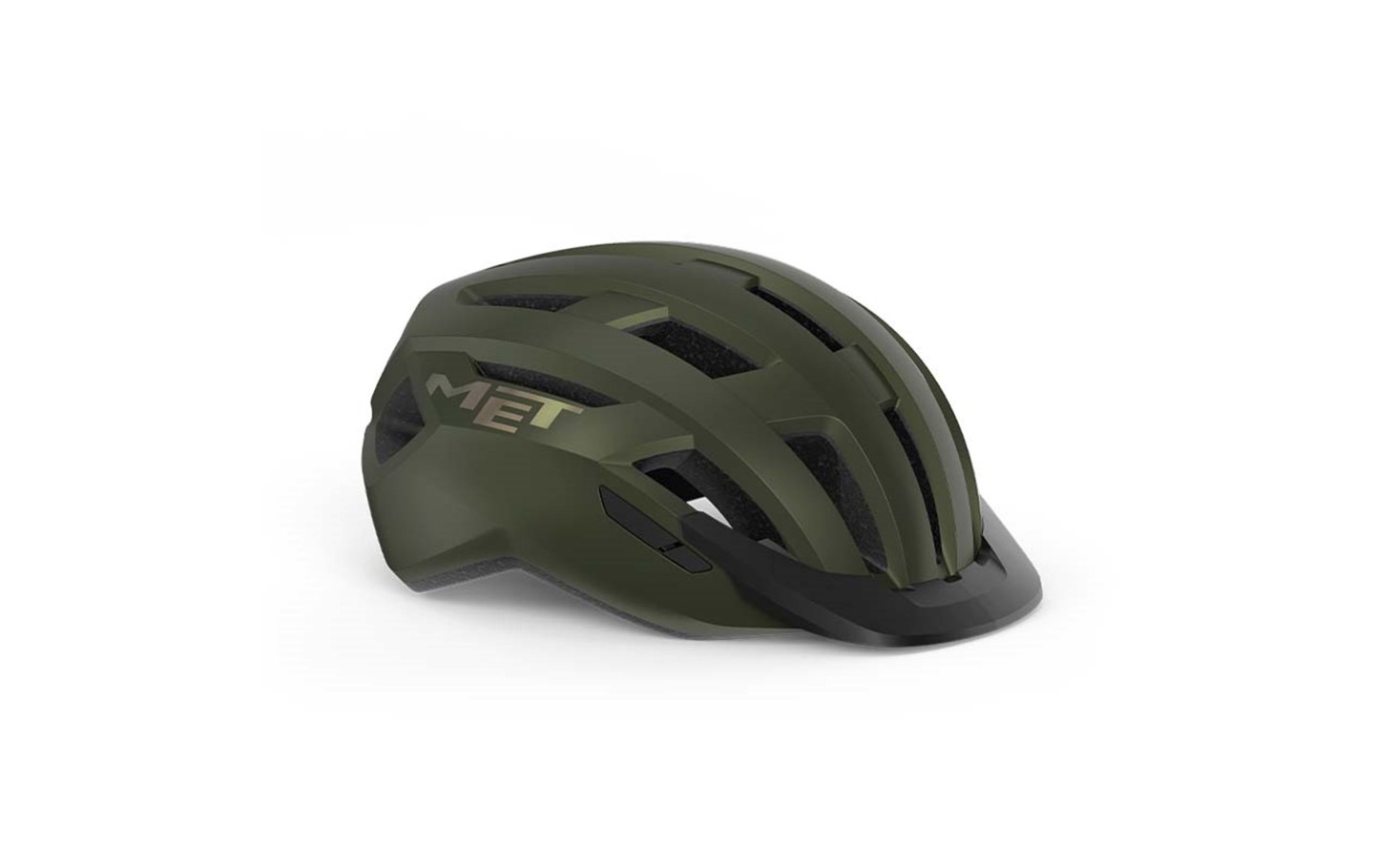 CASCO MET ALLROAD VERDE IRIDISCENTE MATE