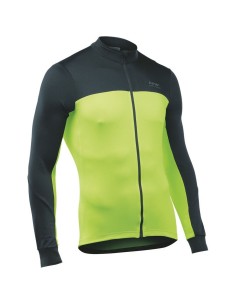 Maillot Northwave Force 2 manga larga negro amarillo.jpg