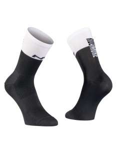 CALCETINES WORK LESS RIDE MORE NEGRO-BLANCO NORTHWAVE