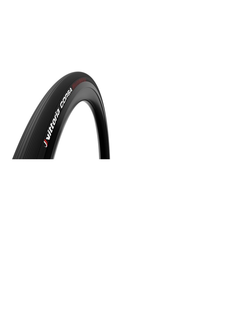 CUBIERTA CORSA 700X28C PLEGABLE NEGRO ROAD