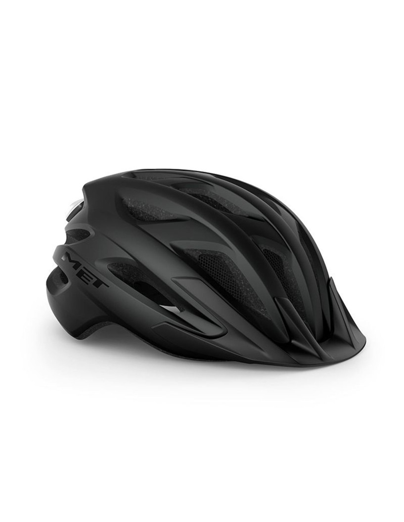 CASCO MET CROSSOVER MIPS NEGRO MATE