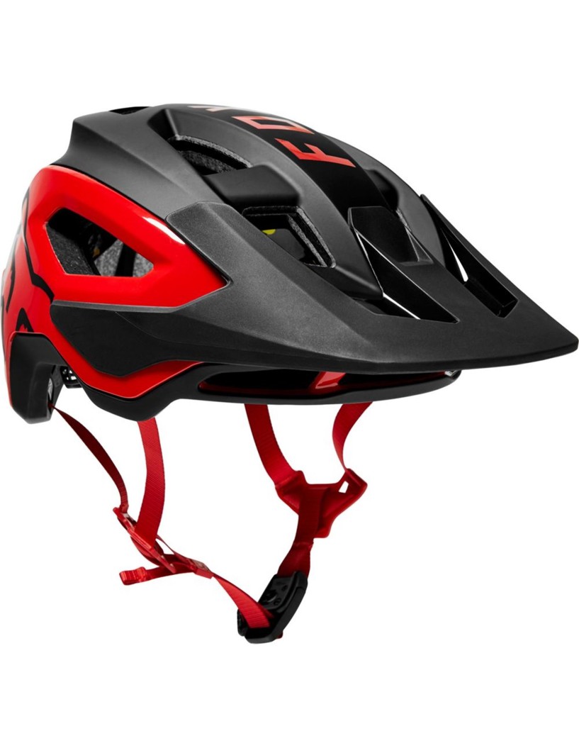 CASCO FOX SPEEDFRAME PRO NEGRO/ROJO