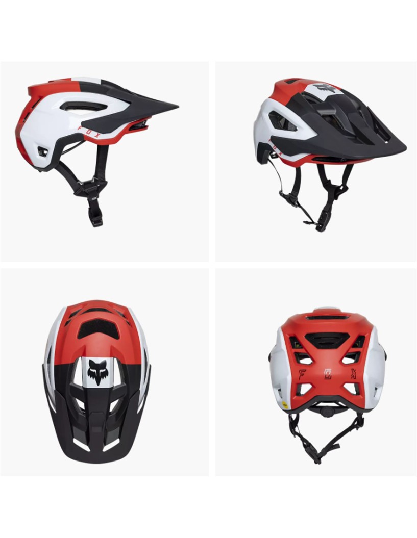 CASCO FOX SPEEDFRAME PRO KLIF ROJO