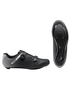 ZAPATILLAS CORE PLUS 2 NEGRO-PLATA