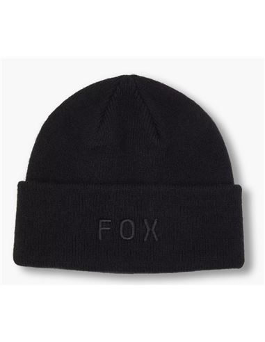 GORRO FOX WORDMARK NEGRO